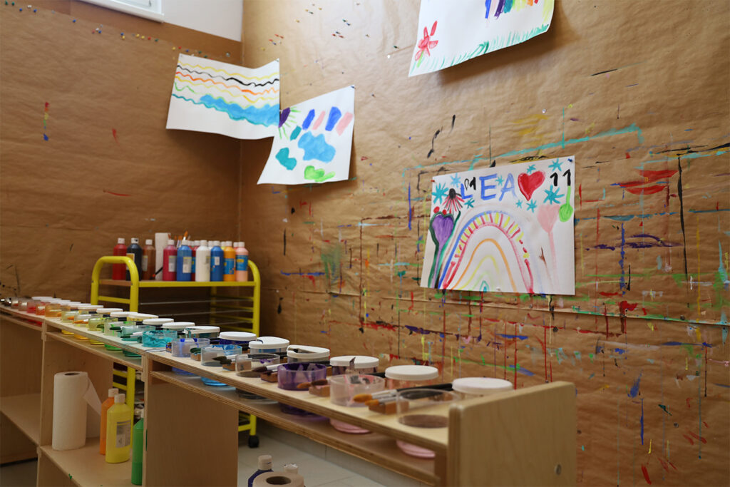 Kindergarten Maulwurfhügel Kunstraum